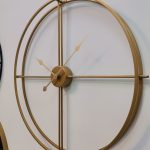 ساعت دیواری فلزی