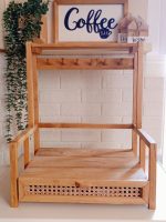 استند اسپرسو کشودار حصیری - تصویر 2