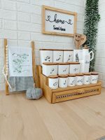 استند سه پله کشودار حصیری - تصویر 2