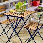 میز و صندلی تاشو طرح ایکیا