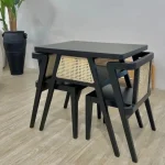 میز و صندلی پارچه کارلو