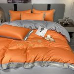 رو تختی ساتن آمریکایی مات