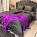 رو تختی مخمل کنفی