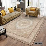 روفرشی مخمل شانل کرم نسکافه ای - تصویر 9