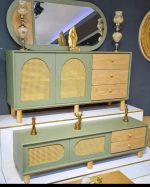 اینه کنسول حصیر