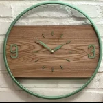 ساعت دیواری مدرن چوبی