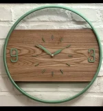 ساعت دیواری مدرن چوبی