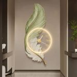 ساعت دیواری فلزی مدرن - تصویر 4