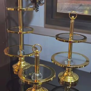 ظروف پذیرایی گلدگلس