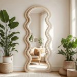 آینه فریم پارچه